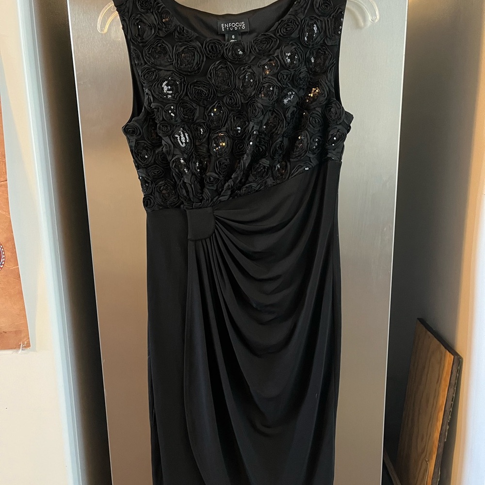 Women’s Black EnFocus Studio Dress Size 6